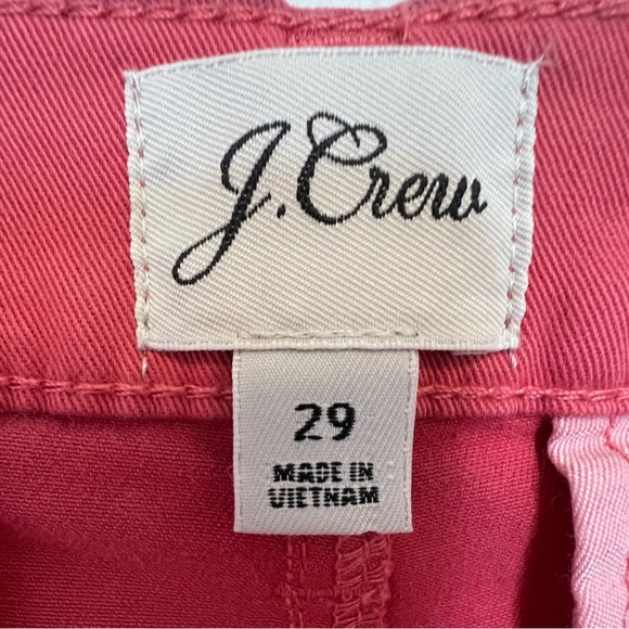 J.Crew | Women’s Vintage Straight Pants | Pink | Size 29/8 - Picture 6 of 10
